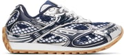 Navy & Silver Orbit Sneakers