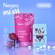 Neuro x Steve Aoki Energy & Focus Strawberry Cake Mints