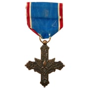 Original U.S. WWI Scarce French-Made 1st Type Distinguished Service Cross