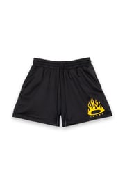 FURY MESH SHORTS - BLACK