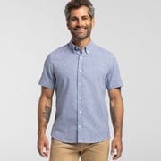 Irving Blue Check Short Sleeve Shirt