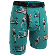 Swing Shift 9" Long Leg - Cart Girl