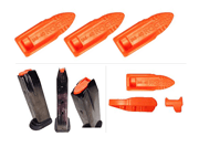 TRT Tap Rack Dry Fire Safety Training Aid - 9MM/.40 - Pistol Magazine Insert (3-pack)