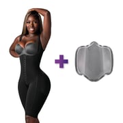BBL & Lipo | Stage 1 Faja Colombiana Post-Op | No Bra + Ab Board Max