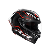 PISTA GP RR PERFORMANTE CARBON/RED - MOTORBIKE FULL FACE HELMET E2206 DOT