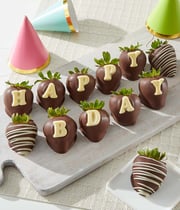 BIRTHDAY Chocolate Covered Strawberry BerryGram 