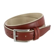 Trafalgar Men's The Back Nine Leather and Nylon Golf Belt