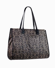 QUILTED NYLON TOTE BAG