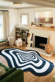 Vertigo Irregular Area Rug
