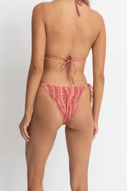 Rhythm Red Sahara Tie Dye Tie Side Hi Cut Pant