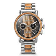 Brewmaster Silver Mechanical Chrono 44mm