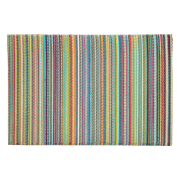 Cancun Candy Outdoor Doormat – 24" x 36" Non-Slip, Recycled Plastic