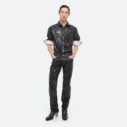 Helmut Lang Foiled Low-Rise Straight Jeans | WWW.HELMUTLANG.COM