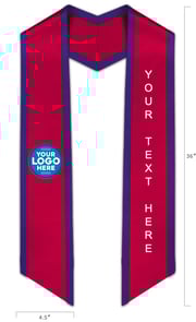 Custom Graduation Stoles