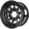 JEGS 681044: D Window Wheel [Size: 17" x 8"] Black - JEGS