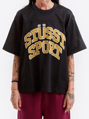 Stussy Sport Mesh Football Jersey - Black
