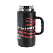 Ford F-150 Patriotic Black 64oz Tumbler