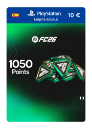 1050 puntos EA FC 26 (tarjeta de regalo PSN)