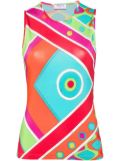 PUCCI Multicolour Vivara-Print Tank Top | Browns 
