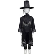 KPop Demon Hunters Jinu Saja Your Idol Kids Children Black Outfit Cosplay Costume