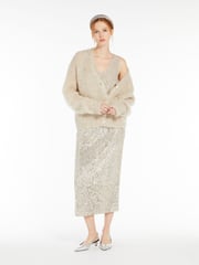 Embroidered tulle skirt - OTTELIA