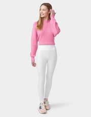 Travel Wide Waistband Cotton High Waist Leggings
