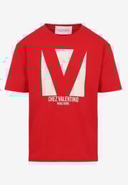 Chez Valentino Print T-shirt