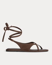 The Leather Crisscross Sandal