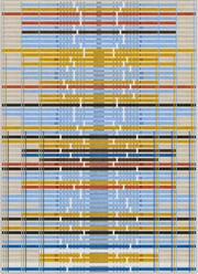 Unraveling Stories by Giorgia Lupi Contemporary Flat-Weave Area Rug