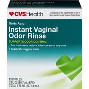 CVS Health Boric Acid Instant Vaginal Odor Rinse, 6 OZ