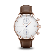 1815 Chronograph, Rose Gold / White