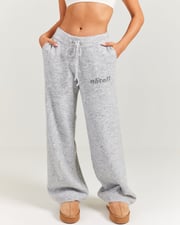 Elite 11 Knitted Wide Leg Pants - Grey Marle