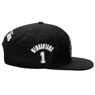 San Antonio Spurs Men's Pro Standard Black 2023 Victor Wembanyama Classic Cap