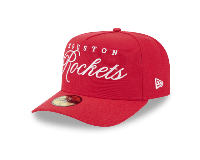 Men's Houston Rockets New Era 59FIFTY A-Frame 2025 NBA Draft Fitted Cap
