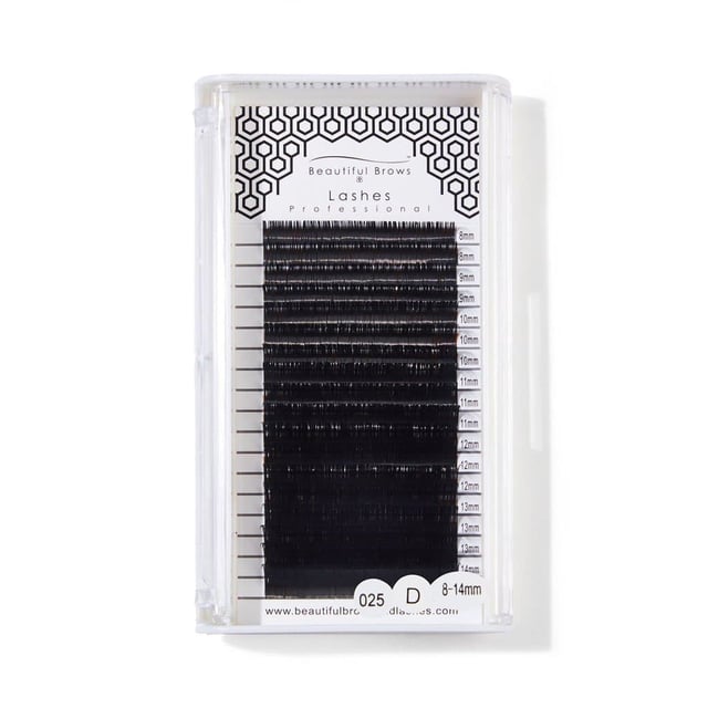 Silk Lashes - D Curl *18 rows*