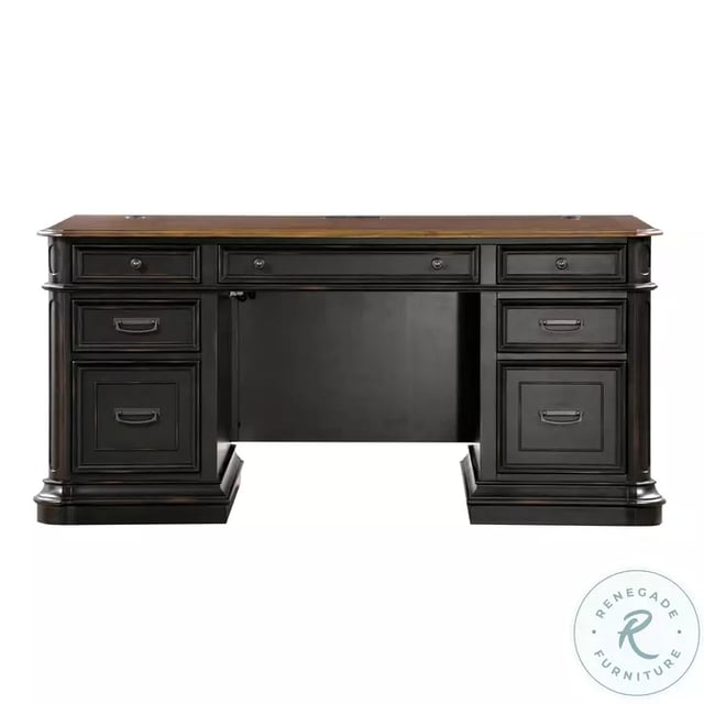 Roanoke Black Credenza