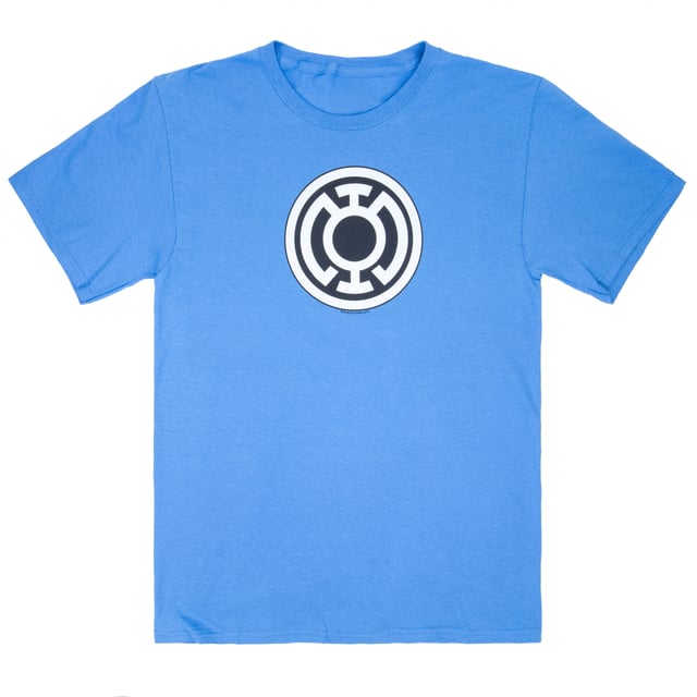 Blue Lantern Big Symbol Blue T-Shirt