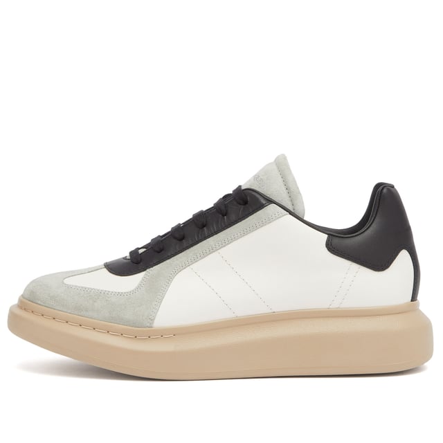 Alexander McQueen Exaggerate Sole Suede & Leather  Sneaker
