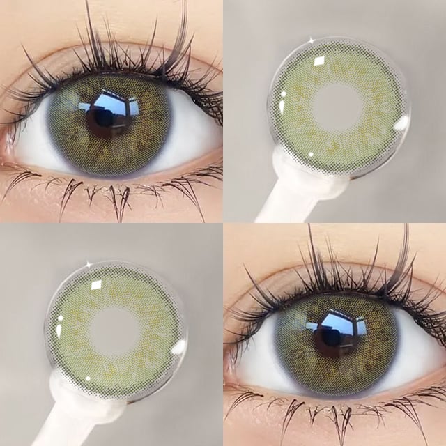 Russian Green Yearly Contact Lenses