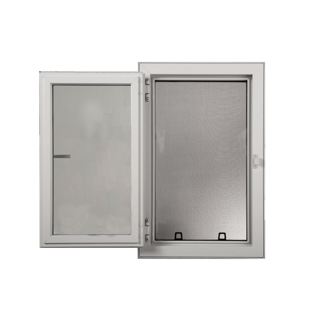 Side Hinge Basement Window