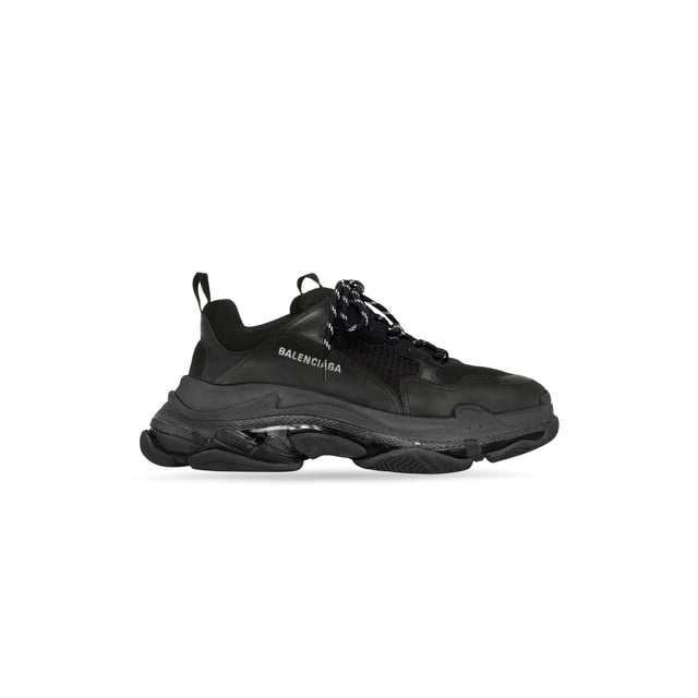 triple s clear sole sneaker 