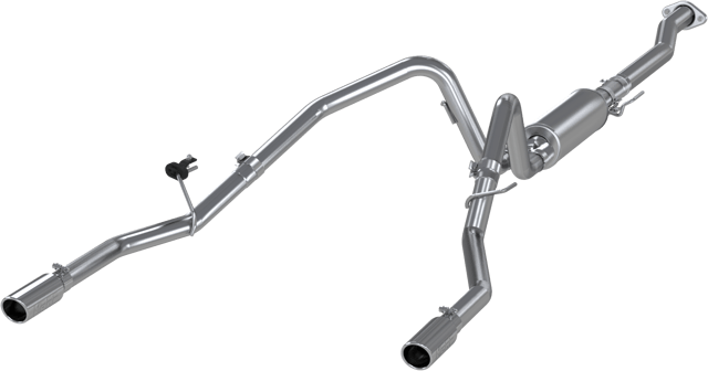 2011-2014 F-150 Cat-Back, Dual Rear Exit Exhaust, S5240AL