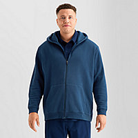 Xersion Quick Dr Cotton Fleece Mens Long Sleeve Zipper Active Big and Tall Hoodie
