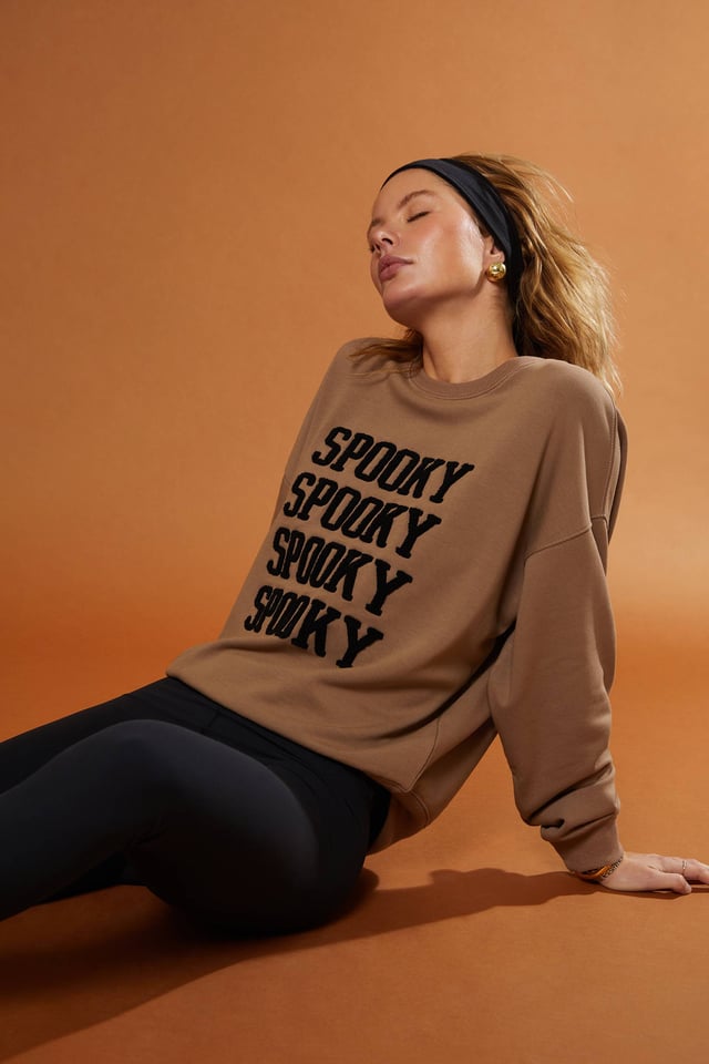Devyn Oversized Sweatshirt Spooky Dusk