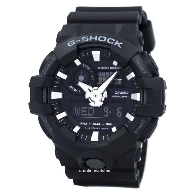 Casio G-Shock Analog Digital GA-700-1B GA700-1B Men's Watch