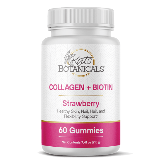 Collagen & Biotin Botanical Gummies | Kats Botanicals