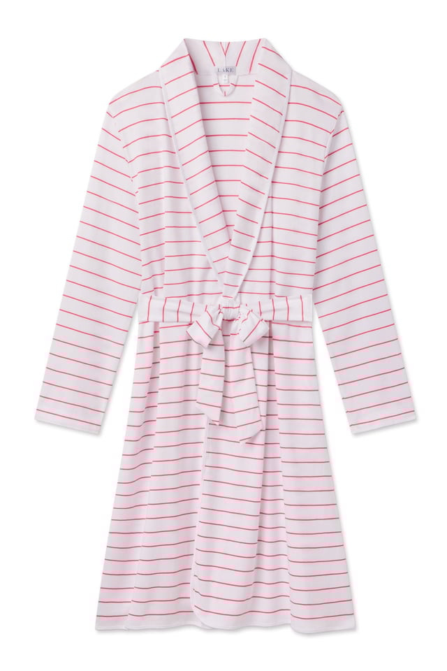 Pima Robe in Porcelain