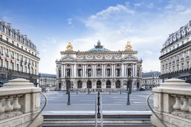 Entrance ticket to the Opéra Garnier