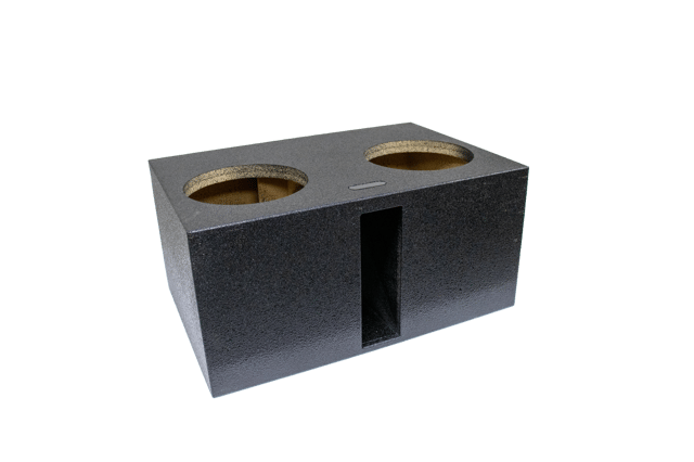 SoundSkins Enclosures | Universal Dual 15" Ported Up Fire XL SPL - Premium USA Made Subwoofer Box with Bed Liner Spray Finish