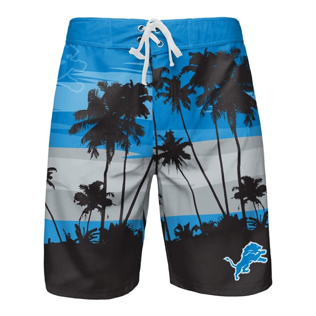 Detroit Lions NFL Mens Sunset Boardshorts (PREORDER - SHIPS LATE AUGUST)